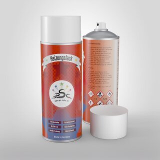 2 x Heizkörperlack Spray Rapsgelb 400 ml RAL 1021