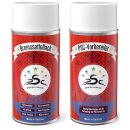 Set 1 : 2  x 150ml, BSL  Rubinrot 150 ml RAL 3003 &...