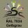 Set 1 : 2  x 150ml, BSL  Gelbgrau 150 ml RAL 7034 & Metall-Reiniger