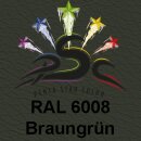 Set 1 : 2 x 150ml, Lederfarbe Braungrün RAL 6008...