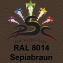 Set 1 : 2 x 150ml, Lederfarbe Sepiabraun RAL 8014 &...