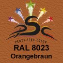 Set 1 : 2 x 150ml, Lederfarbe Orangebraun RAL 8023 &...