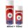 Set 1 : 400ml Heizkörperlack Mausgrau RAL 7005 & 150ml Metall-Reiniger