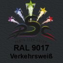 Set 2 : 400ml Lederfarbe Verkehrsschwarz RAL 9017 & 8gr Flüssigleder Tube