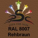 Set 2 : 150ml Lederfarbe Rehbraun RAL 8007 & 8gr...