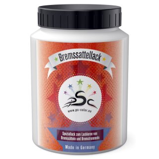 Bremssattellack zum Streichen 100ml RubinRot