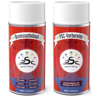 Set 1 : Bremssattellack Spray 150ml StrahlendLila & Metall-Reiniger 150ml