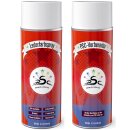 Set 1 : 2x 400ml, Lederfarbe passend für  Mercedes...