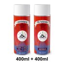 Set 1 : 2x 400ml, Lederfarbe passend für  Mercedes...