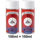 Set 1 : 2x 150ml, Vinylfarbe &...