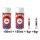 Set 4-150 : Lederfarbe passend für Audi Titangrau Lederpflege Leder-Reperatur