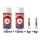 Set 4-150 : Vinylfarbe passend für Porsche Biscuit Kunstlederpflege Kunstleder-Reparatur