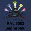 Set 5-150 : Lederfarbe für RAL5003 Lederpflege...