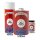 Set-3 PSC-Cabrioverdeckfarbe 1000 ml Rot - 400ml Imprägnierung & 100ml Shampoo